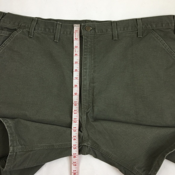 Carhartt Washed Duck Work Short Green 46 - Picture 10 of 16